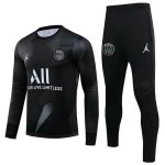 Survetement Paris Saint Germain 2019-20 Noir Gris Survetement Paris Saint Germain 2019-20 Noir Gris