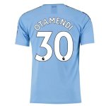 Maillot Manchester City NO.30 Otamendi 1ª 2019-20 Bleu Maillot Manchester City NO.30 Otamendi 1ª 2019-20 Bleu