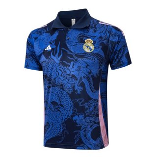 Polo Real Madrid 2024-25 Bleu 2