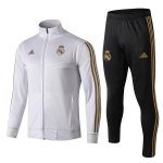 Survetement Enfant Real Madrid 2019-20 Blanc Jaune Survetement Enfant Real Madrid 2019-20 Blanc Jaune