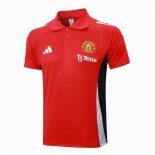 Polo Manchester United 2024-25 Rouge 2