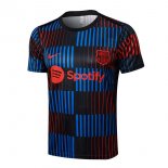 Maillot Entrainement Barcelone 2024-25 Bleu Rouge