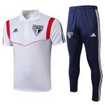 Polo São Paulo Conjunto Complet 2019-20 Blanc Bleu Polo São Paulo Conjunto Complet 2019-20 Blanc Bleu