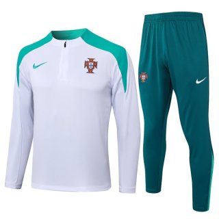 Training Top Portugal 2024-25 Blanc Vert