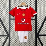 Maillot Manchester United 1ª Enfant Retro 2005 2006 Maillot Manchester United 1ª Enfant Retro 2005 2006