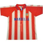 Thailande Maillot Atletico Madrid 1ª Retro 1995 1996 Rouge Thailande Maillot Atletico Madrid 1ª Retro 1995 1996 Rouge