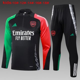 Enfant Training Arsenal 2024-25 Noir Rouge