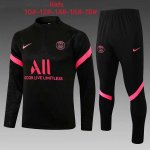 Enfant Survetement Paris Saint Germain 2022 Noir Rose Enfant Survetement Paris Saint Germain 2022 Noir Rose