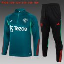 Enfant Training Top Manchester United 2024-25 Vert 3