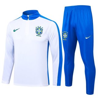 Training Top Brésil 2024-25 Blanc Bleu 3