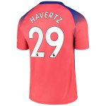 Maillot Chelsea NO.29 Havertz 3ª 2020-21 Orange Maillot Chelsea NO.29 Havertz 3ª 2020-21 Orange