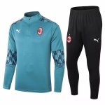 Survetement AC Milan 2020-21 Vert Noir Survetement AC Milan 2020-21 Vert Noir
