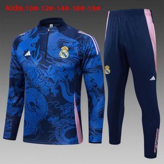 Enfant Training Top Real Madrid 2024-25 Bleu 3