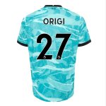 Maillot Liverpool NO.27 Origi 2ª 2020-21 Bleu Maillot Liverpool NO.27 Origi 2ª 2020-21 Bleu