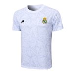Maillot Entrainement Real Madrid 2024-25 Blanc Gris Maillot Entrainement Real Madrid 2024-25 Blanc Gris