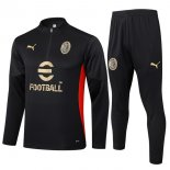 Training AC Milan 2024-25 Noir