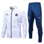 Survetement Marseille 2022-23 Blanc Bleu Survetement Marseille 2022-23 Blanc Bleu