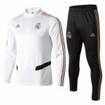 Survetement Enfant Real Madrid 2019-20 Blanc Noir Jaune Survetement Enfant Real Madrid 2019-20 Blanc Noir Jaune
