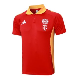 Polo Bayern Munich 2024-25 Rouge Jaune