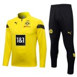 Veste Training Dortmund 2022-23 Jaune Noir Veste Training Dortmund 2022-23 Jaune Noir