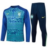 Training Top Brésil 2024-25 Vert Bleu 3