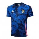 Maillot Entrainement Real Madrid 2024-25 Bleu 2