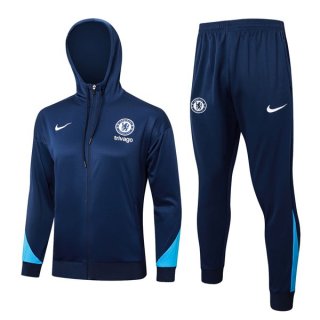 Survetement Capuche Chelsea 2024-25 Bleu 3