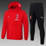 Coupe Vent AC Milan Ensemble Complet 2025-26 Rouge Coupe Vent AC Milan Ensemble Complet 2025-26 Rouge