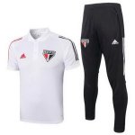 Polo São Paulo Conjunto Complet 2020-21 Blanc Polo São Paulo Conjunto Complet 2020-21 Blanc