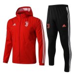 Coupe Vent Conjunto Complet Juventus 2019-20 Rouge Noir Coupe Vent Conjunto Complet Juventus 2019-20 Rouge Noir