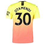 Maillot Manchester City NO.30 Otamendi 3ª 2019-20 Orange Maillot Manchester City NO.30 Otamendi 3ª 2019-20 Orange