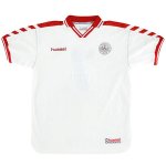 Thailande Maillot Danemark 2ª Retro 1998 Blanc Thailande Maillot Danemark 2ª Retro 1998 Blanc