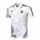 Polo Real Madrid 2024-25 Blanc Noir 2