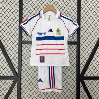 Maillot France 2ª Enfant Retro 1998