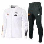 Survetement Manchester United 2020-21 Blanc Noir Orange Survetement Manchester United 2020-21 Blanc Noir Orange