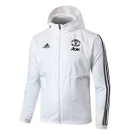 Coupe Vent Manchester United 2020-21 Blanc Noir Coupe Vent Manchester United 2020-21 Blanc Noir