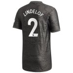 Maillot Manchester United NO.2 Lindelof 2ª 2020-21 Noir Maillot Manchester United NO.2 Lindelof 2ª 2020-21 Noir