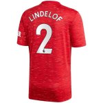 Maillot Manchester United NO.2 Lindelof 1ª 2020-21 Rouge Maillot Manchester United NO.2 Lindelof 1ª 2020-21 Rouge