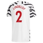 Maillot Manchester United NO.2 Lindelof 3ª 2020-21 Blanc Maillot Manchester United NO.2 Lindelof 3ª 2020-21 Blanc