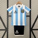 Maillot Argentine 1ª Retro Enfant 1986