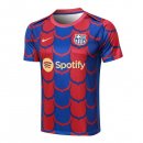 Maillot Entrainement Barcelone 2024-25 Bleu Rouge