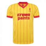 Thailande Maillot Liverpool 2ª Retro 1982 1983 Jaune Thailande Maillot Liverpool 2ª Retro 1982 1983 Jaune