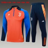 Enfant Training Top Juventus 2024-25 Orange Bleu 3