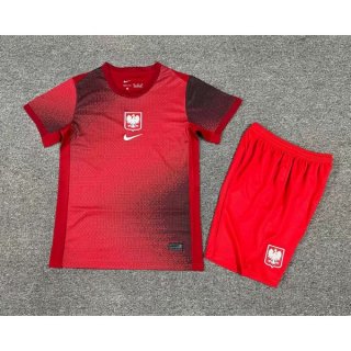 Maillot Pologne 2ª Enfant 2024-25