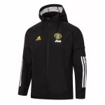Coupe Vent Manchester United 2020-21 Noir Jaune Coupe Vent Manchester United 2020-21 Noir Jaune