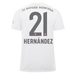 Maillot Bayern Munich NO.21 Hernández 2ª 2019-20 Blanc Maillot Bayern Munich NO.21 Hernández 2ª 2019-20 Blanc