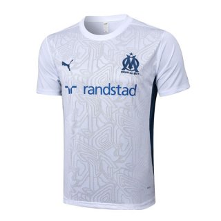 Maillot Entrainement Marseille 2024-25 Blanc