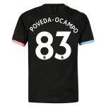 Maillot Manchester City NO.83 Poveda Ocampo 2ª 2019-20 Noir Maillot Manchester City NO.83 Poveda Ocampo 2ª 2019-20 Noir