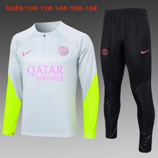 Enfant Training PSG 2024-25 Gris Rose