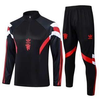 Training Manchester United 2024-25 Noir Rouge